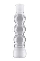 Glasrauchsäule 3-Bulbs - Klar
