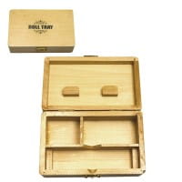 Medium Wooden Roll Box "Roll Tray" - 15 x 10 cm