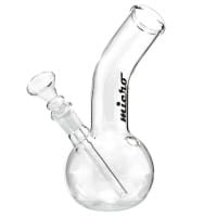Micro Glass Bong | H: 18 cm - Ø: 36 mm