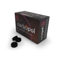 Carbopol Kohle 40mm - Box (100 Stück) - selbstzündend