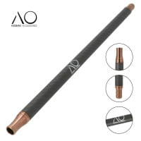 AO Carbon Mundstück Set - Rose Gold Matt Schwarz